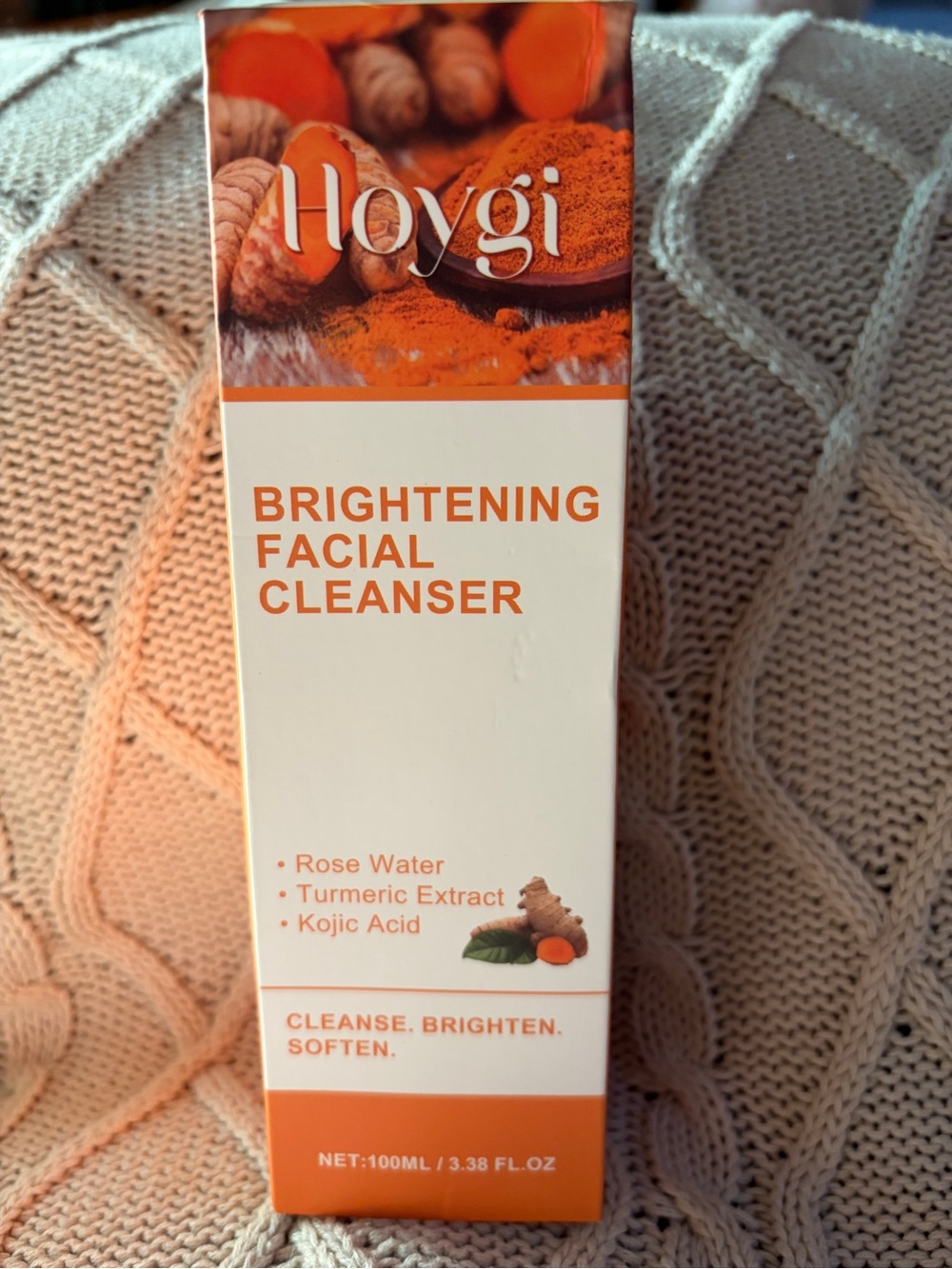 Brightening Facial Cleanser - Orange/Turmeric